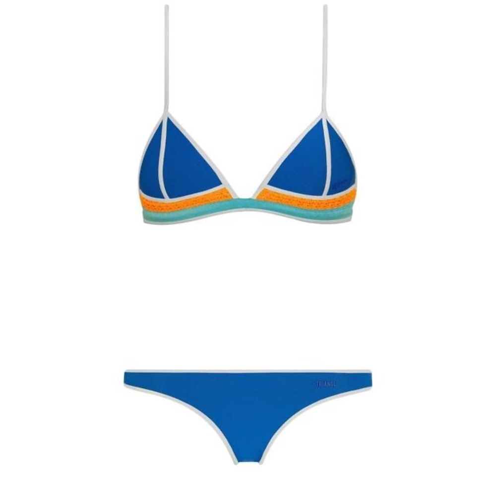 Triangl Charms Soda blue bikini set